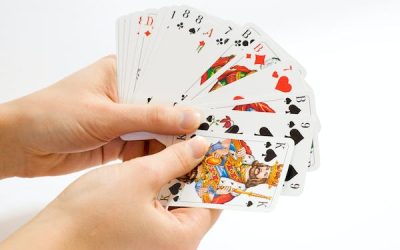 Hvor og når spiller man kortspill?